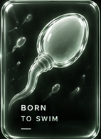 Born to swim artwork