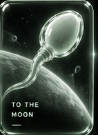 To the moon artwork